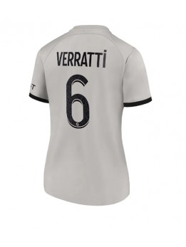 Paris Saint-Germain Marco Verratti #6 Auswärtstrikot für Frauen 2022-23 Kurzarm
